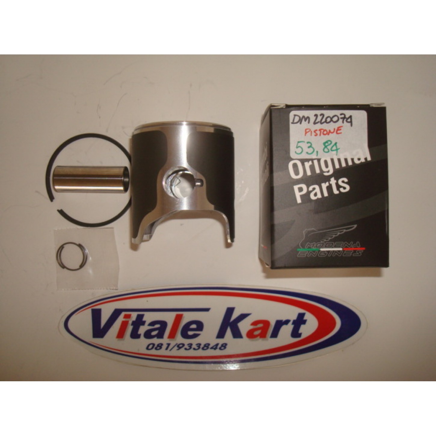 PISTONE 53,84 MODENA OK-N/OK SENIOR/JUNIOR