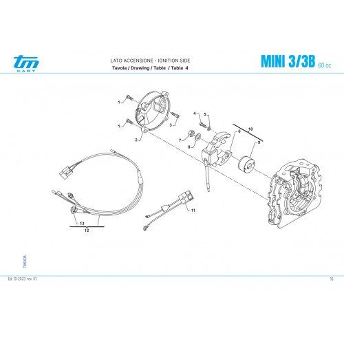 LATO ACCENSIONE TM MINI 3/B GR3 2023