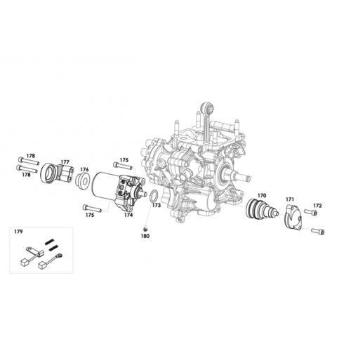 MOTORINO AVVIAMENTO - FRIZIONE TM KF MF1-2-3